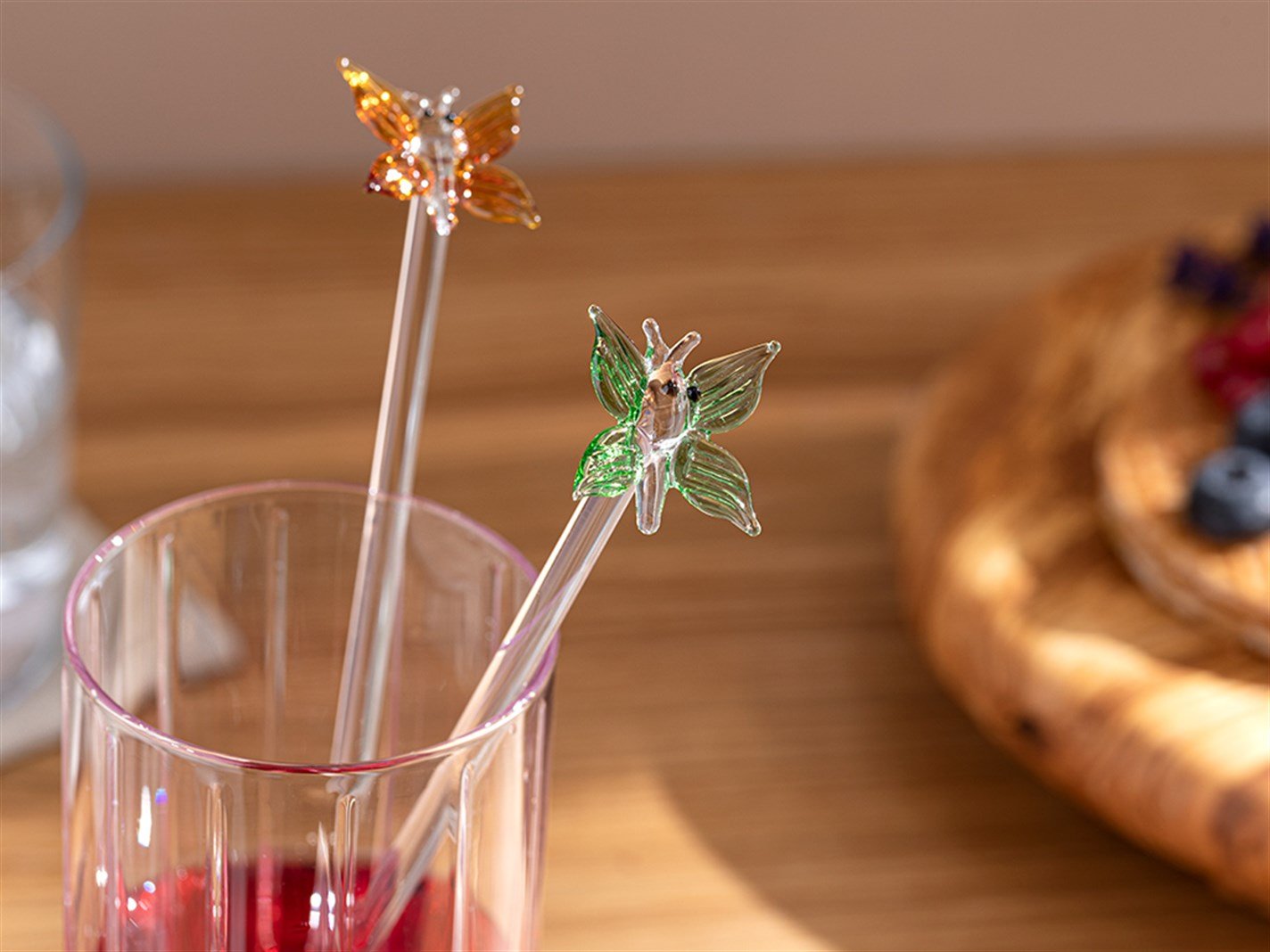 Butterflys #  Cu 4 20 cm Maro - verde