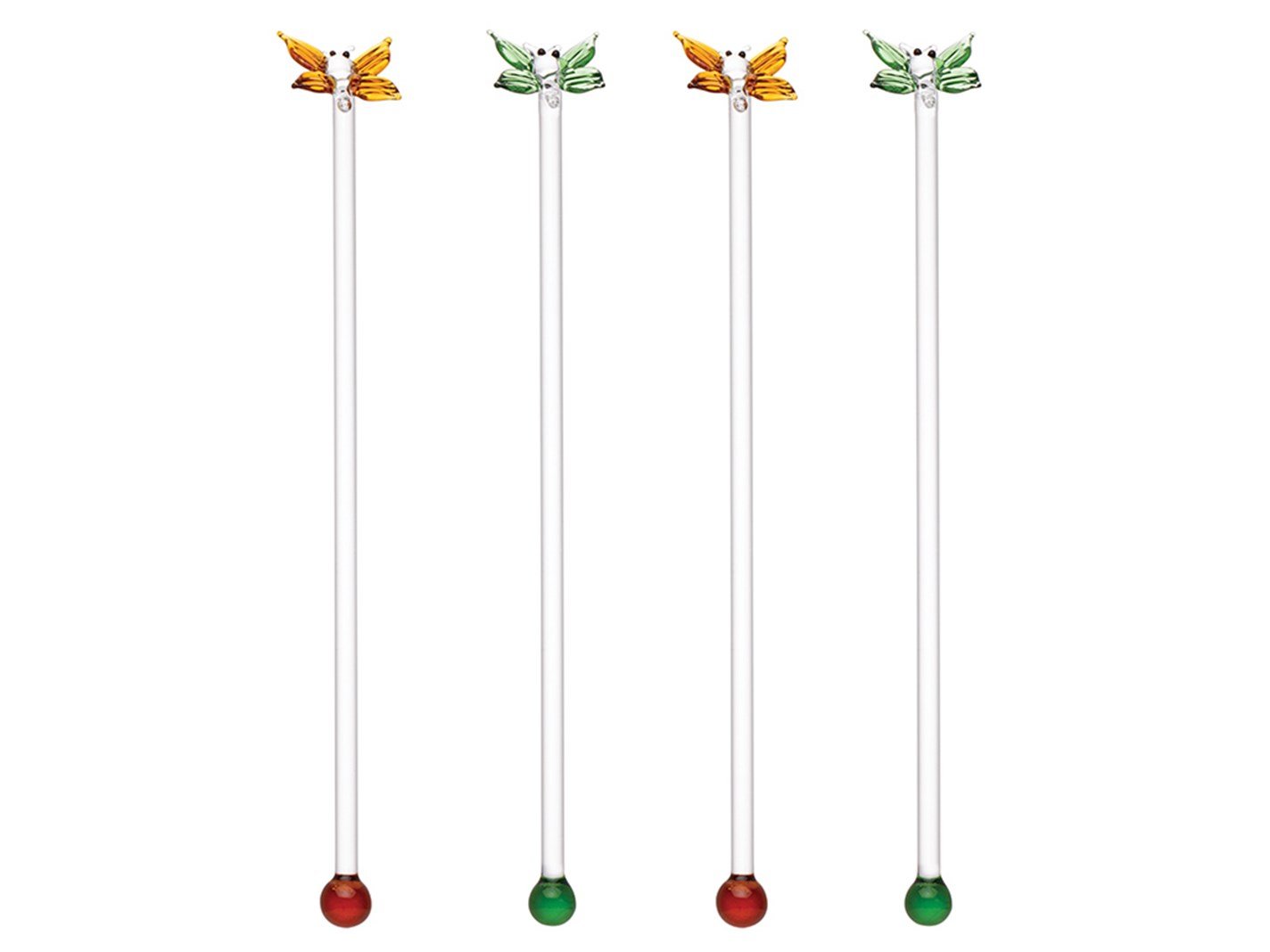 Butterflys #  Cu 4 20 cm Maro - verde