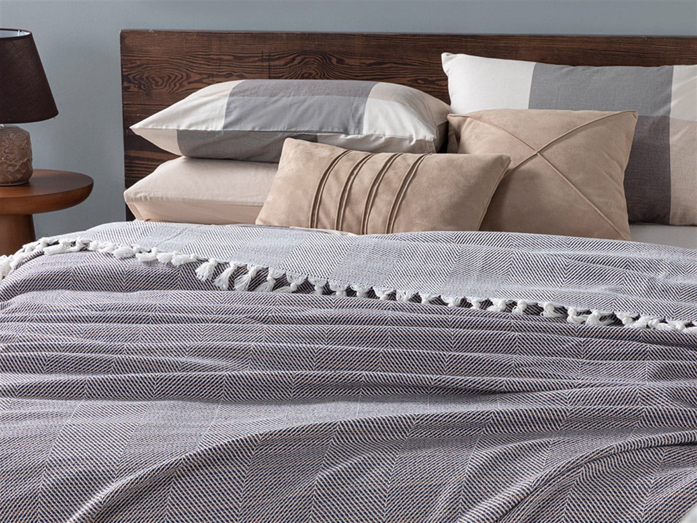 Chevron  Pentru o persoana 160x240 cm Violet