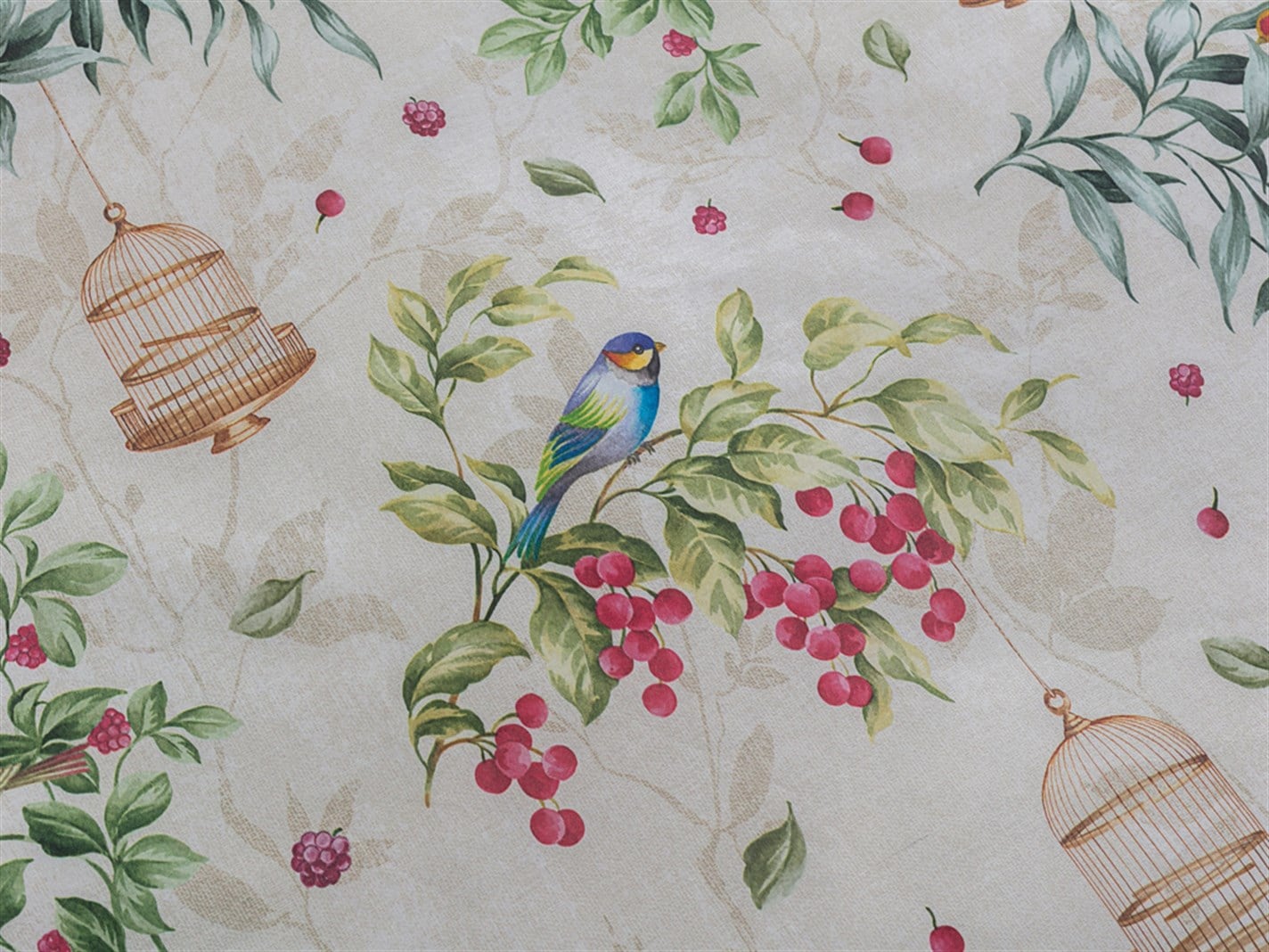 Cireș de păsări  Pentru o persoana 160x220 cm Mint-lilac-roz