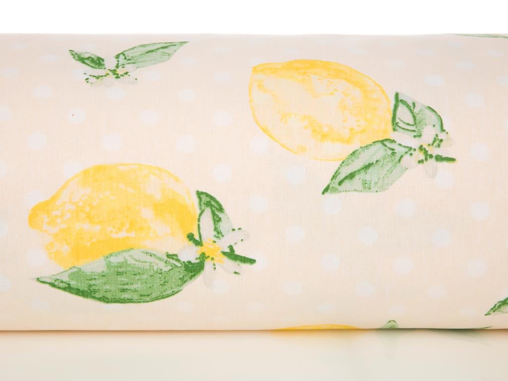 Citrus Cottony Pentru O Persoana Lenjerıe De Pat 160X220 Cm Galben