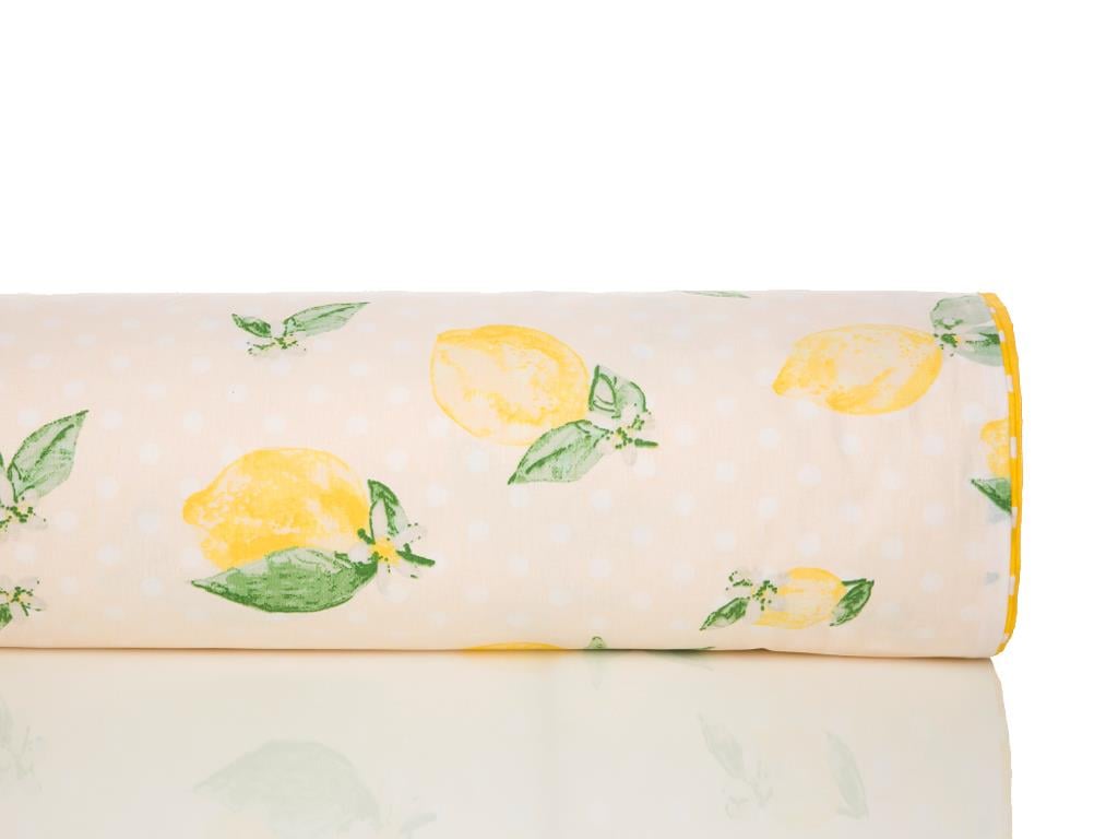 Citrus Cottony Pentru O Persoana Lenjerıe De Pat 160X220 Cm Galben