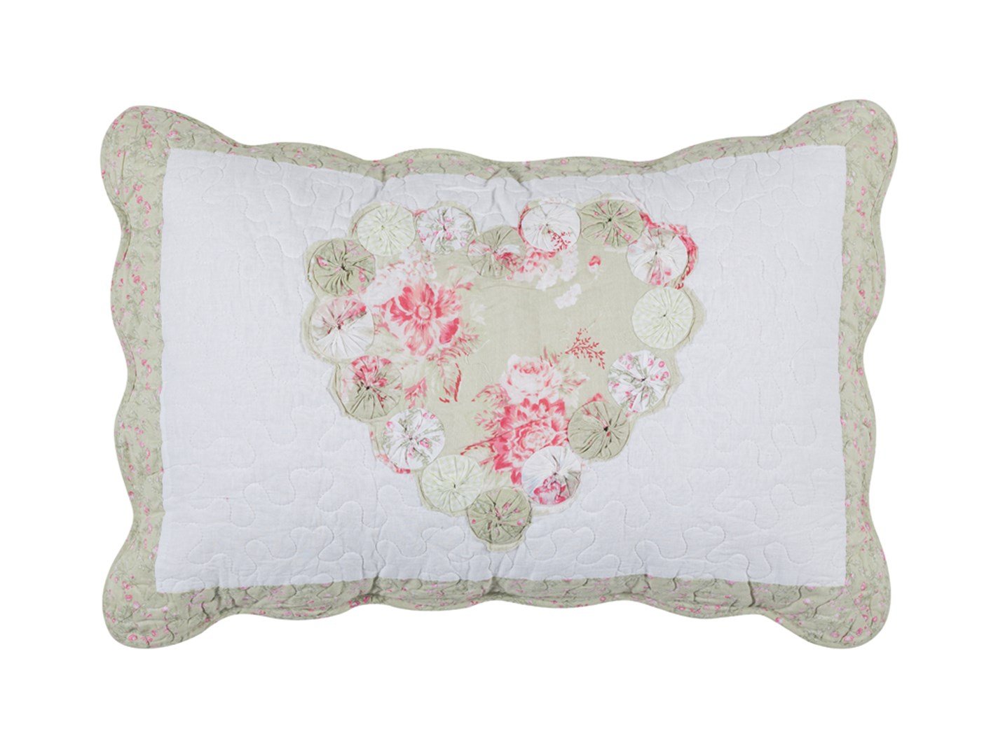 clasic Patchwork Singur 50x70 cm Mint-lilac-roz