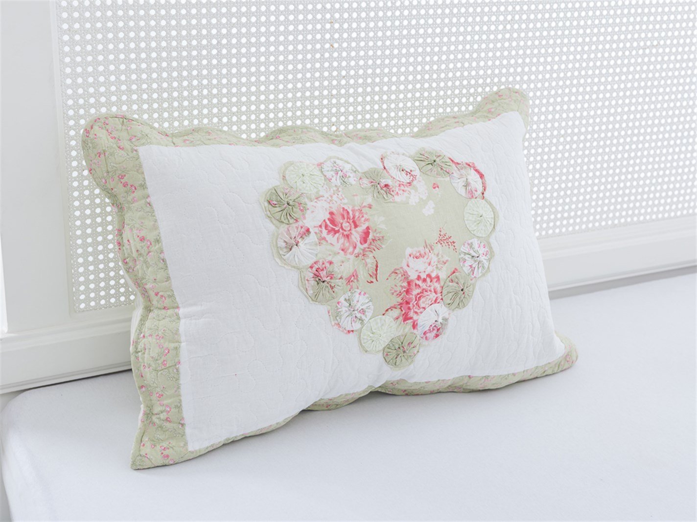 clasic Patchwork Singur 50x70 cm Mint-lilac-roz