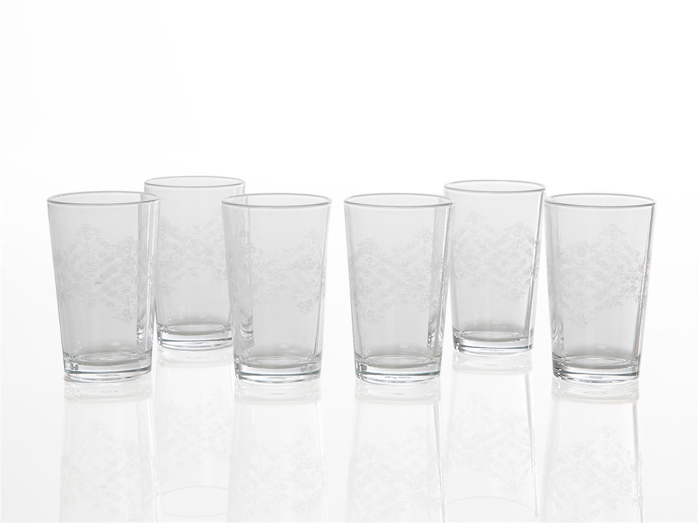 Clayton  6 set servit cu cafea 100 ml Alb