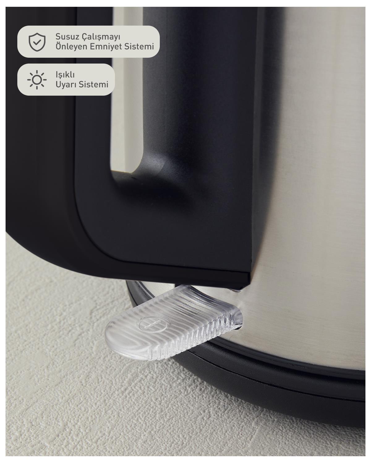 CMK 6010 Inox Aparat De Ceai 2 l Negru