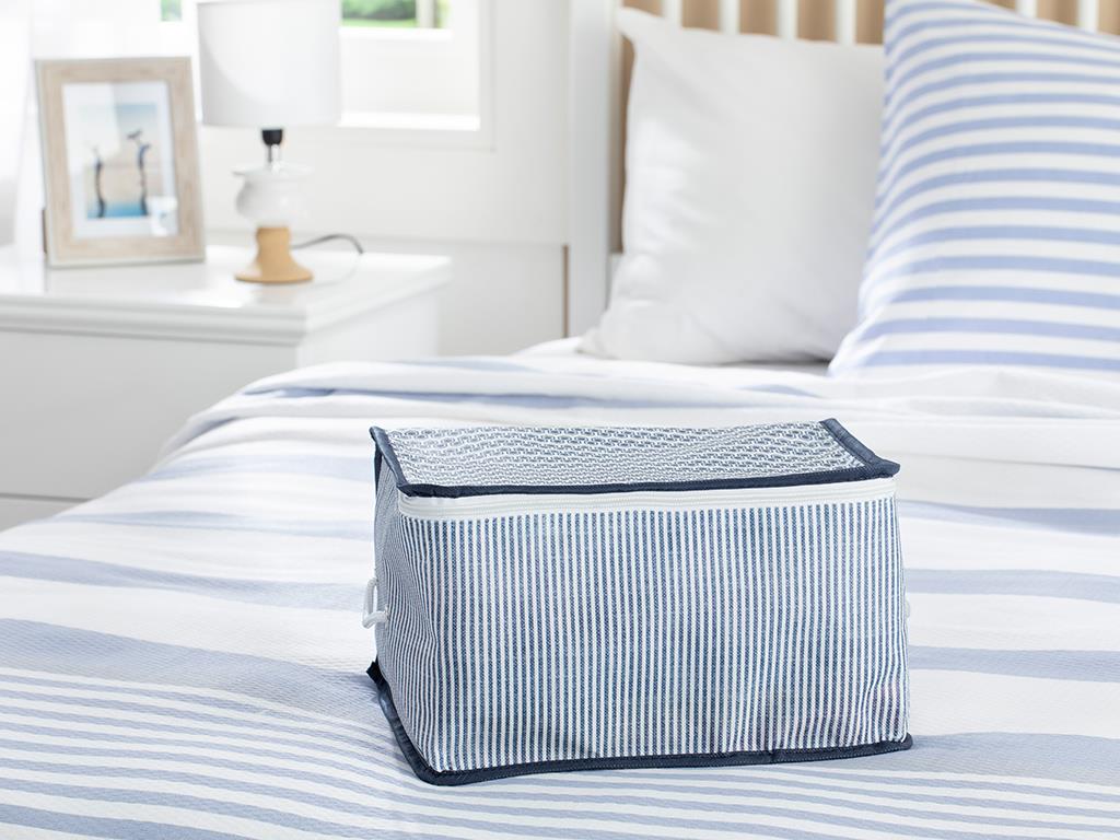 Comb Saddle Bag 30x22x18 cm Dark Blue