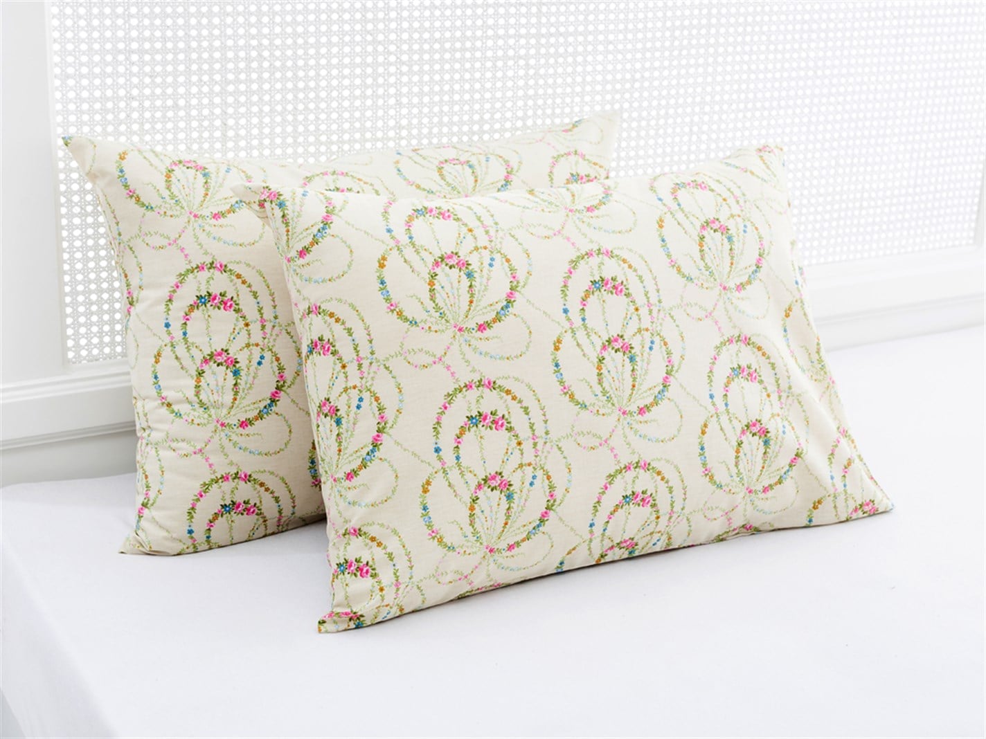 Combinație de vis Pastel 57 Tel / 144 Numărul de fir 2 set 50x70 cm Burgundia-gri