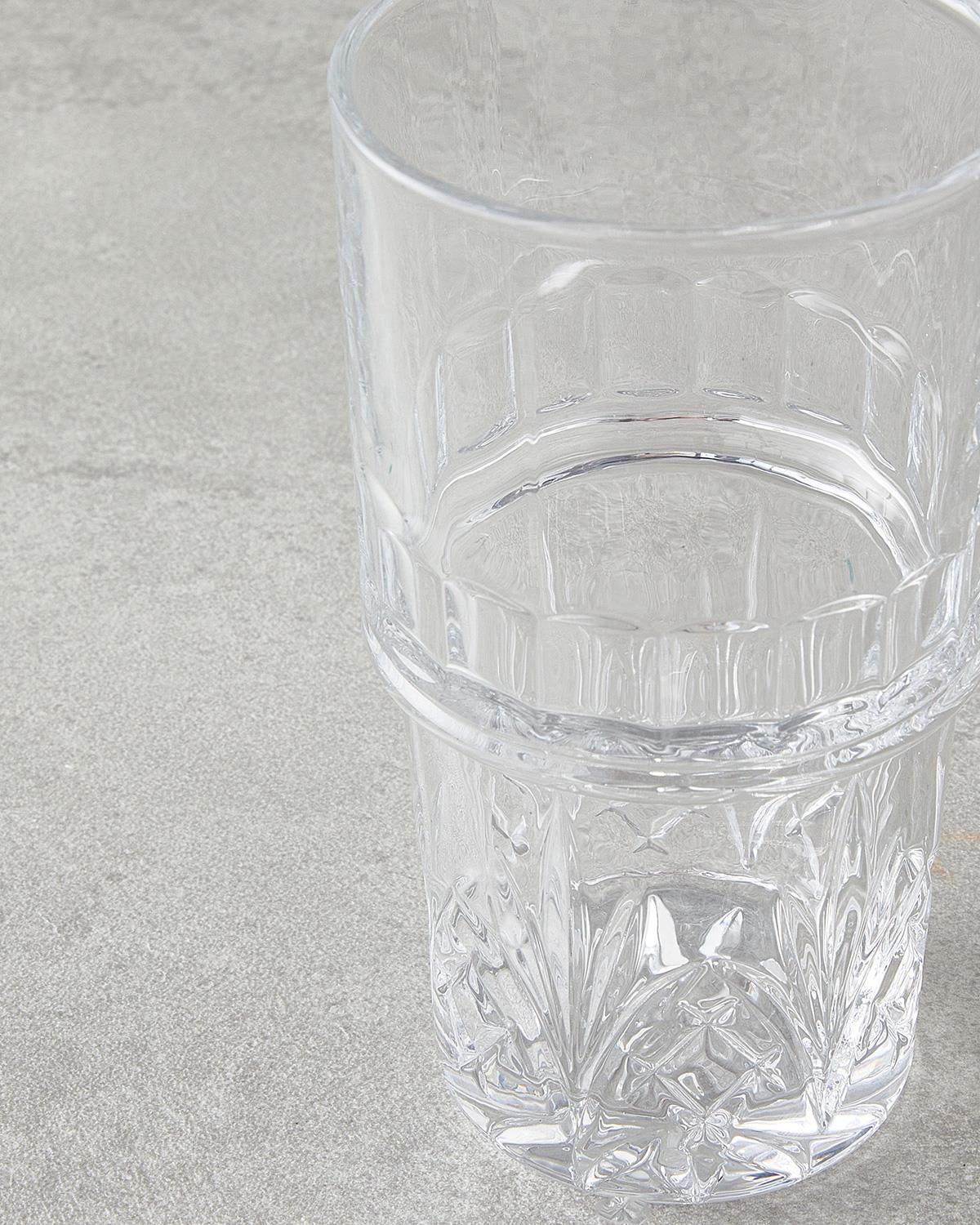 Cosmic Sticlă Cu 4 Piese Pahar 310 ml Transparent