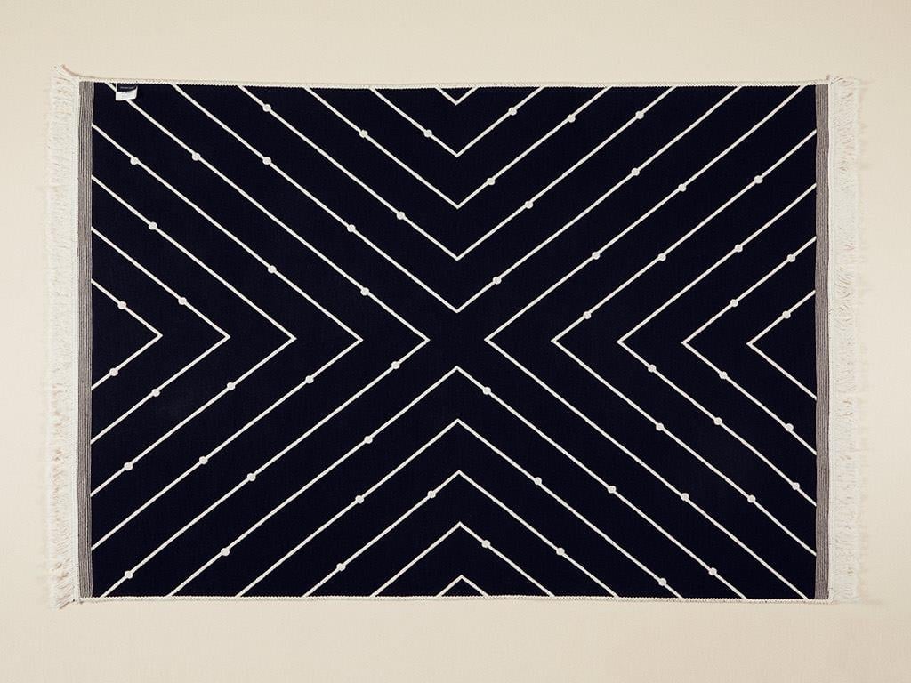 Weaved Weave Rug 80x150 cm Black