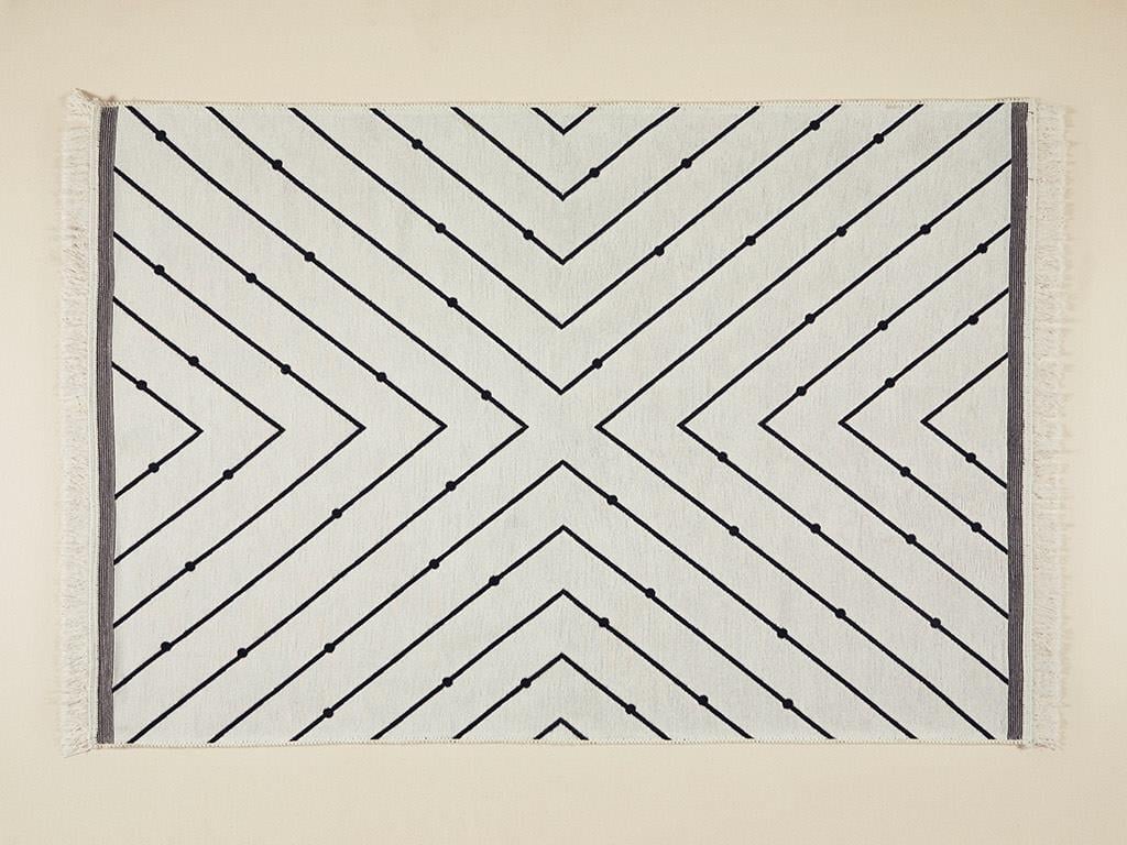 Weaved Weave Rug 80x150 cm Black