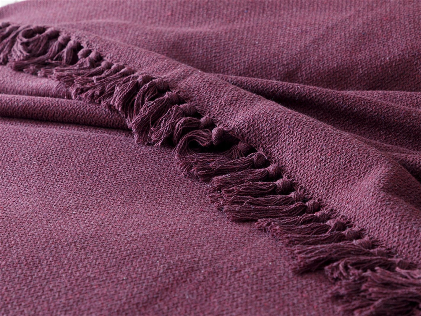 Crimped Simplu Pentru o persoana 160x240 cm Damson