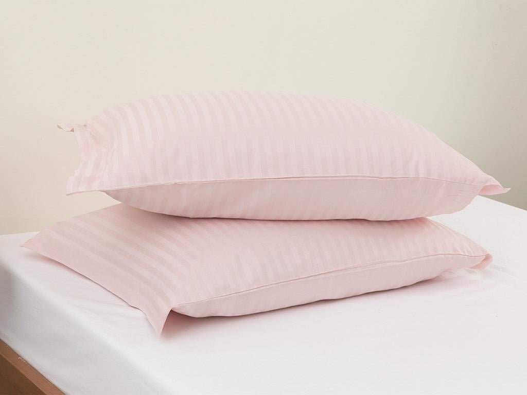 cristal  Twill mătăsos  2 cu urechi  FAȚĂ DE PERNĂ 50x70 cm Pink