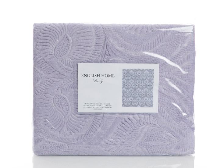 damasc  Ultrasoft For One Person  PĂTURĂ 150x200 cm Lilac.