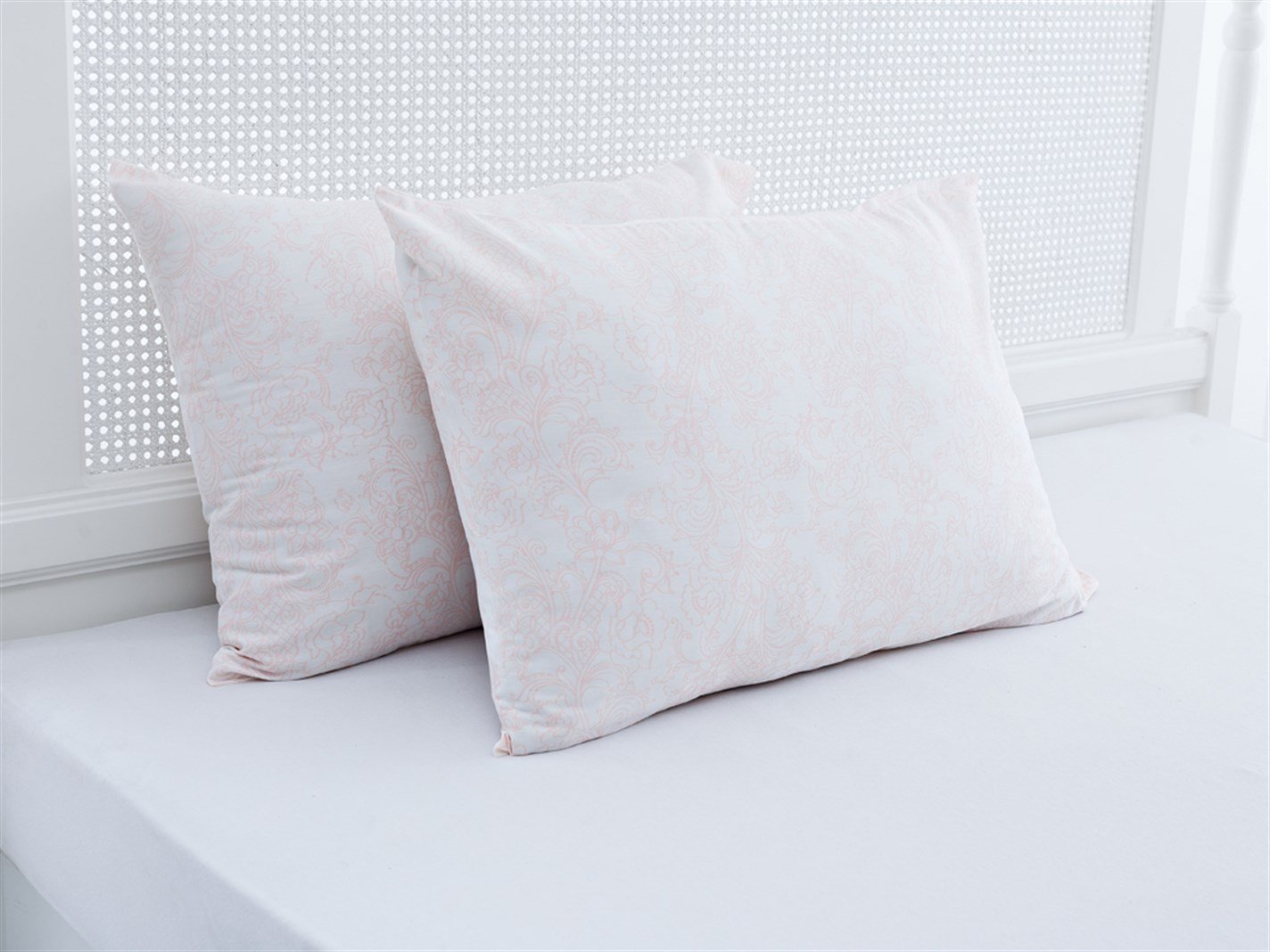 dantelă Tipărit 2 set 50x70 cm Roz