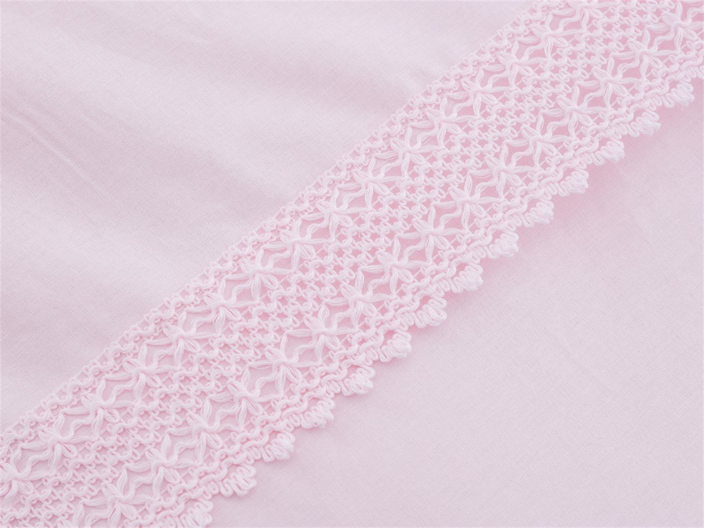 Darlene Bobbin Laced Persoană dublă 200x220 cm Roz