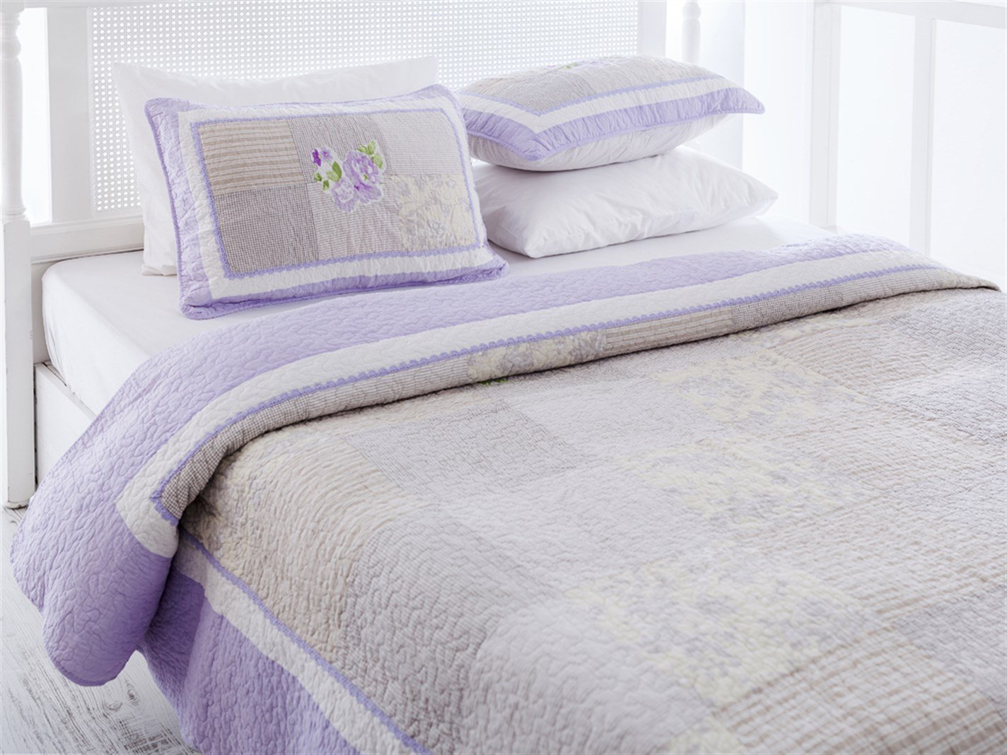 Dasha Patchwork Pentru o persoana 160x240 cm Violet