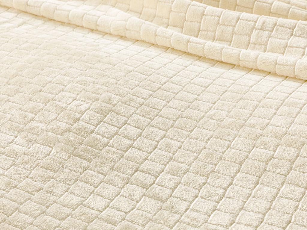 Delicate Super Soft Double Person  PĂTURĂ 200x220 cm Cream