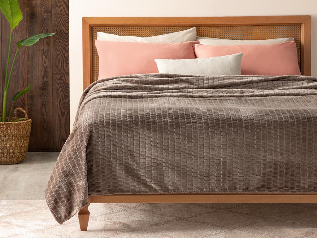 Delicate Super Soft Double Person  PĂTURĂ 200x220 cm Nurcă