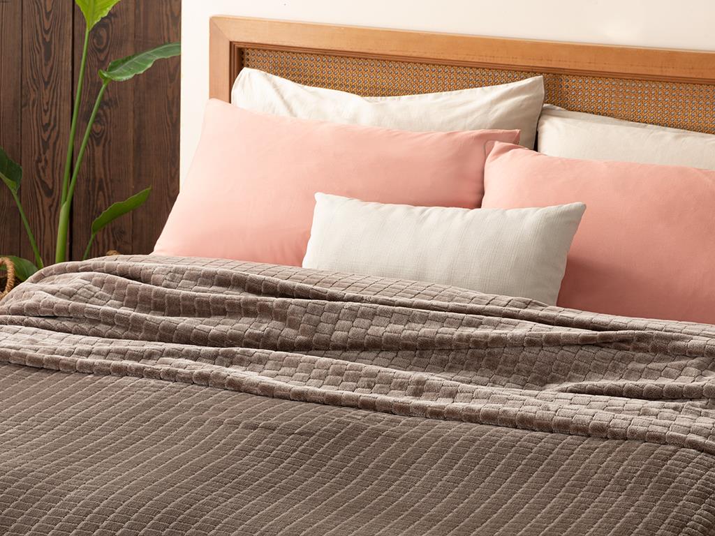 Delicate Super Soft Single Pătură 150*200 Cm gri