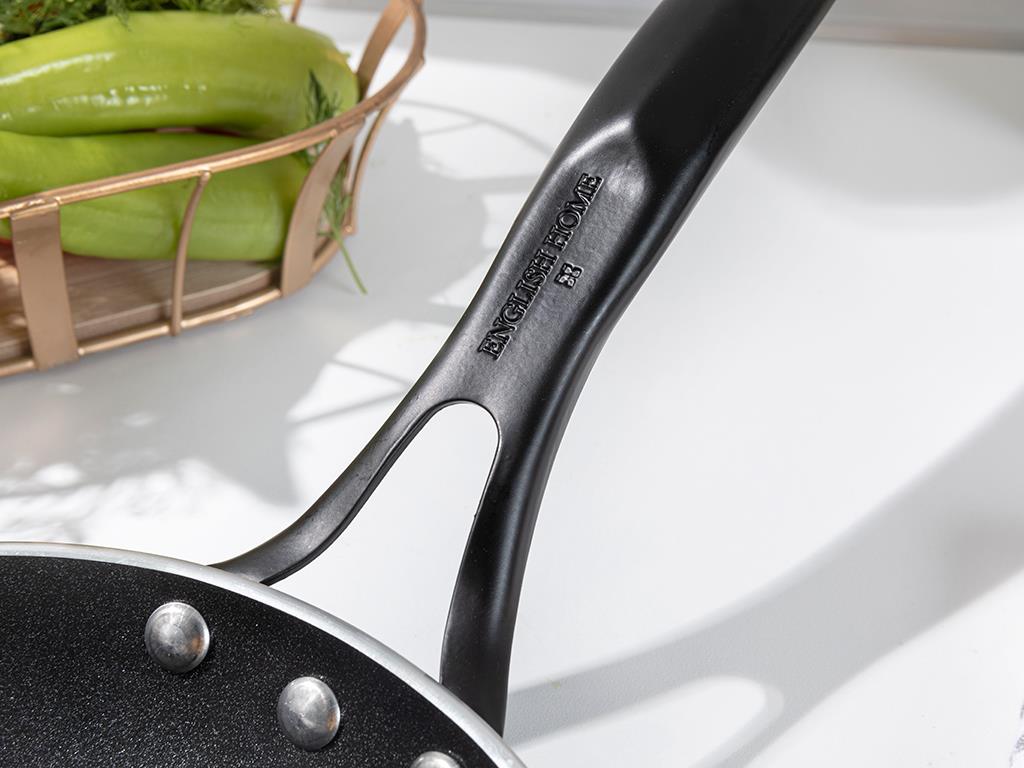 Diamond Aluminum Non-stick Fry Pan 20 cm Black
