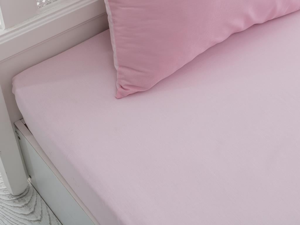 drept Bumbac For One Person  SET LENJERIE DE PAT 160x220 cm Pink