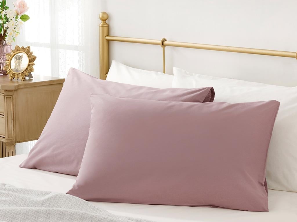drept Cottony Set 2  FAȚĂ DE PERNĂ 50x70 cm Urban Purple