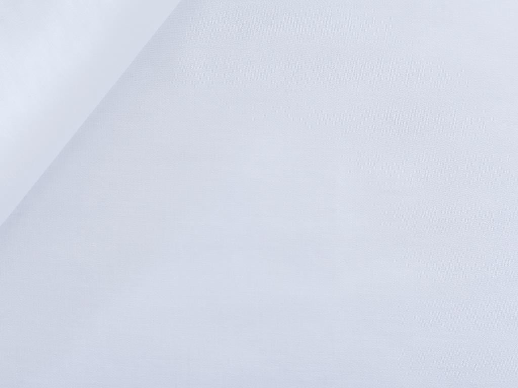 drept Satin De Bumbac Single Cearșaf 160*240 Cm Alb