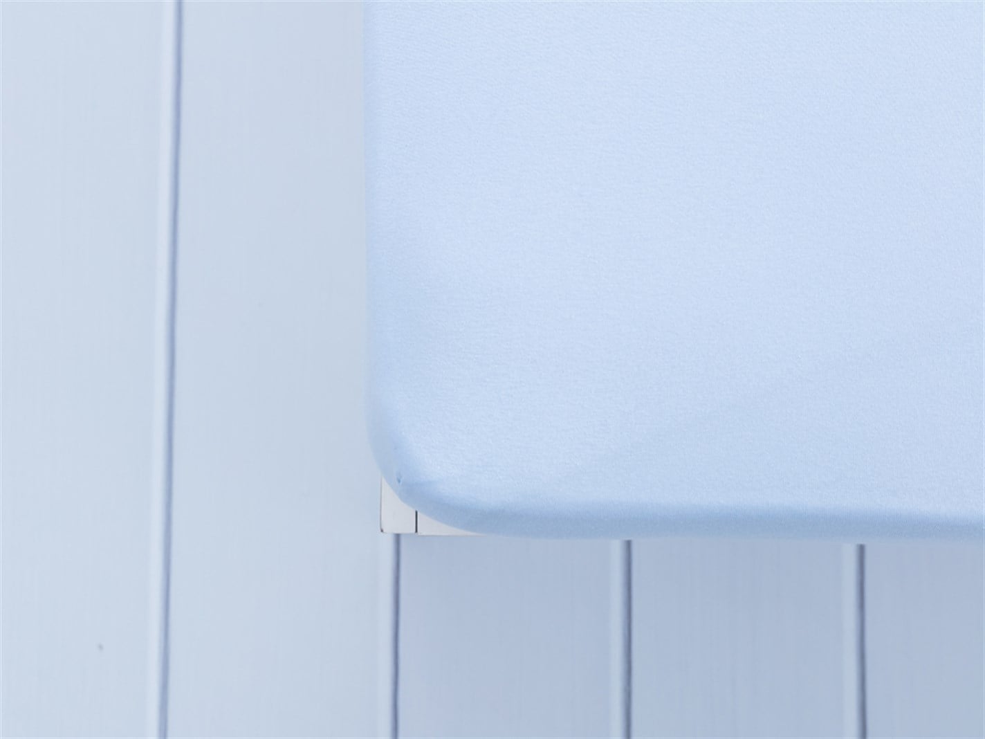 drept Vopsit simplu Pentru o persoana 100x200 cm Albastru Deschis