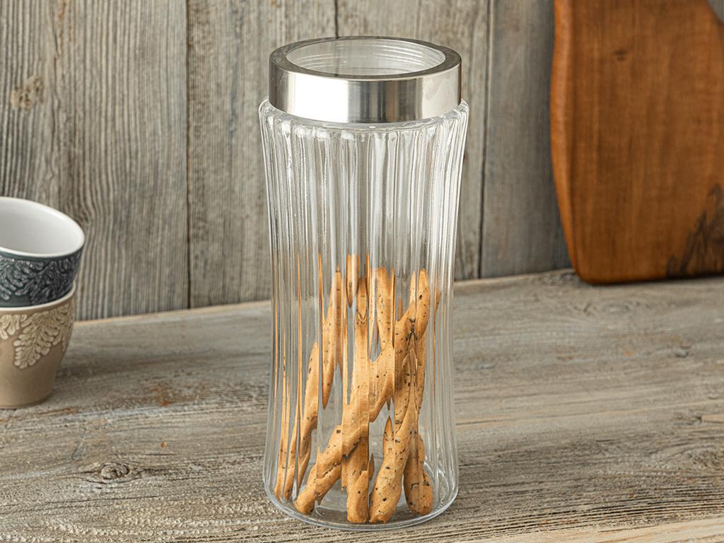 Duke Sticlă Borcan 2000 ml Transparent