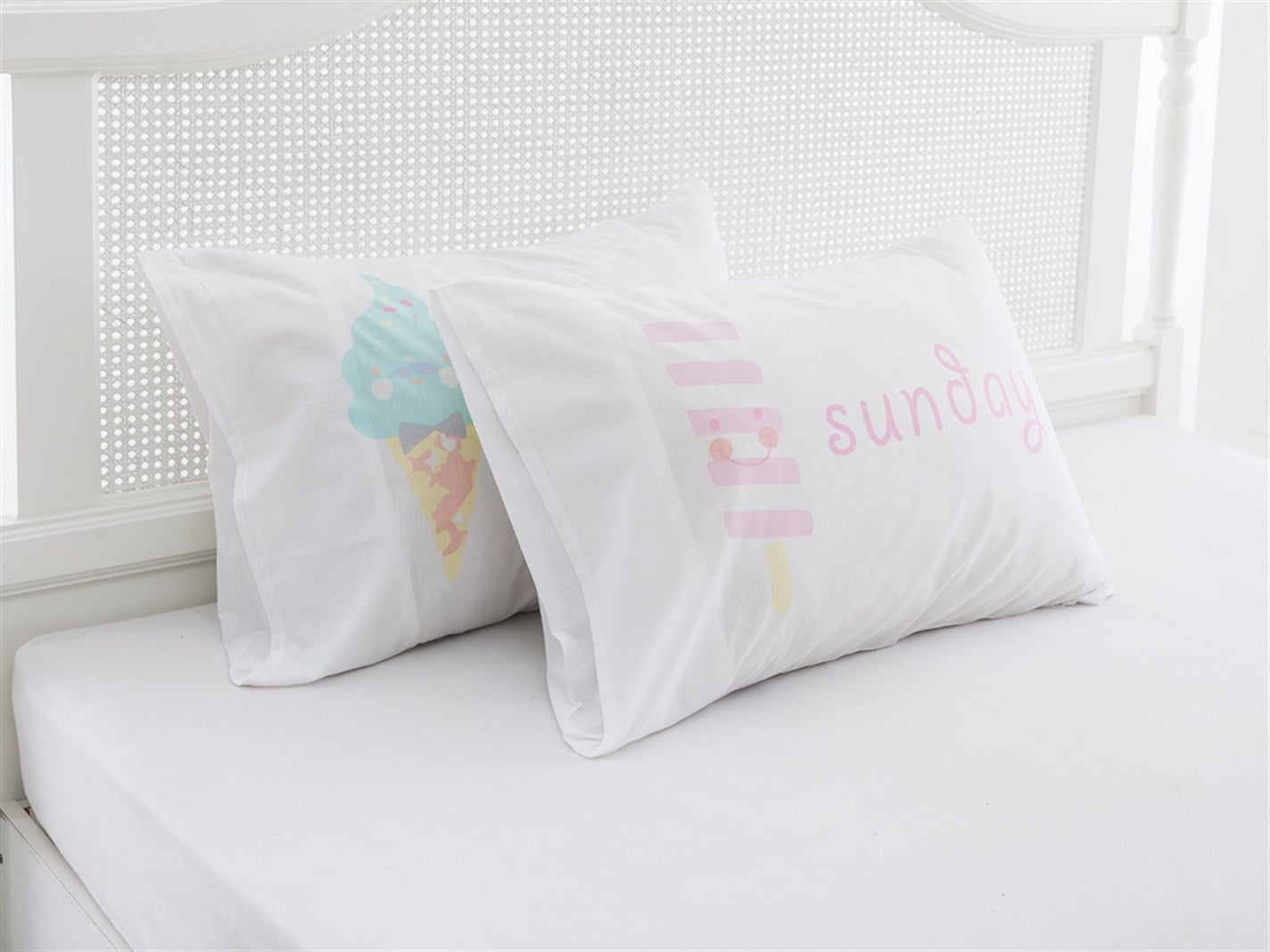 duminică Tipărit Panou 2pcs 50x70 cm Roz