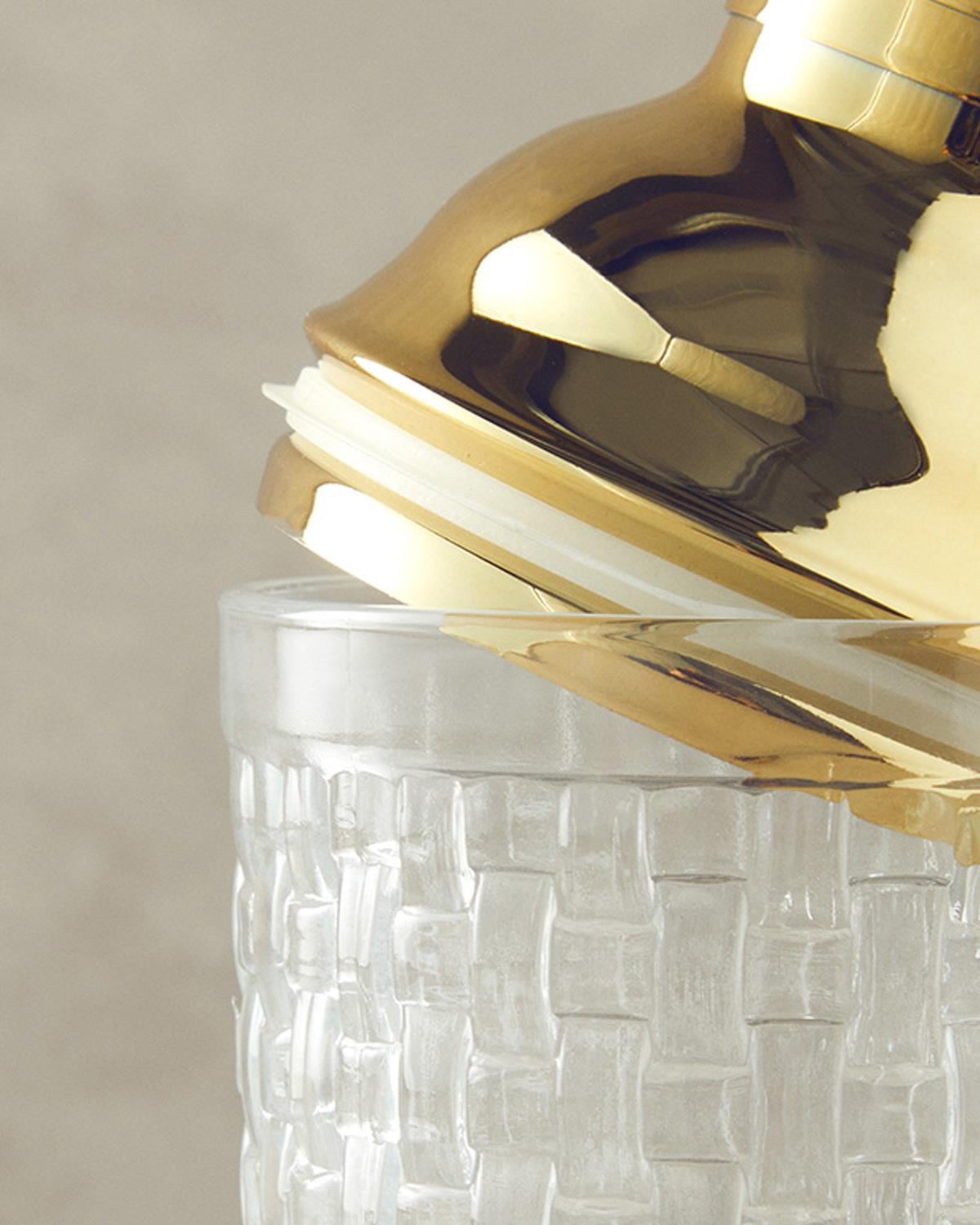 Elegant Cocktail Sticlă Cocktail Shaker 360 ml Gold