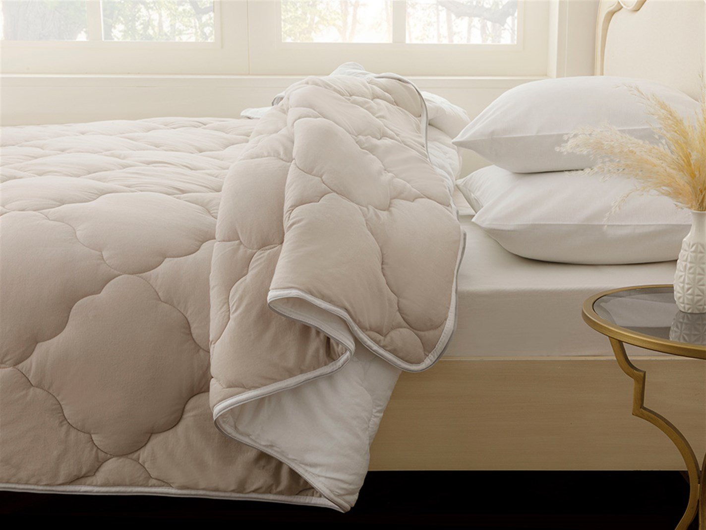 Elite # Meniu mare 235x215 cm Burgundia-gri