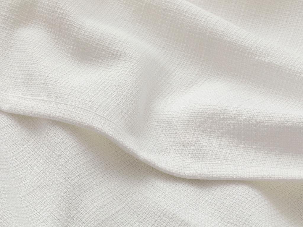 ETAMİN  Țesătură jacard  King Size  CUVERTURĂ 240x230 Cm White