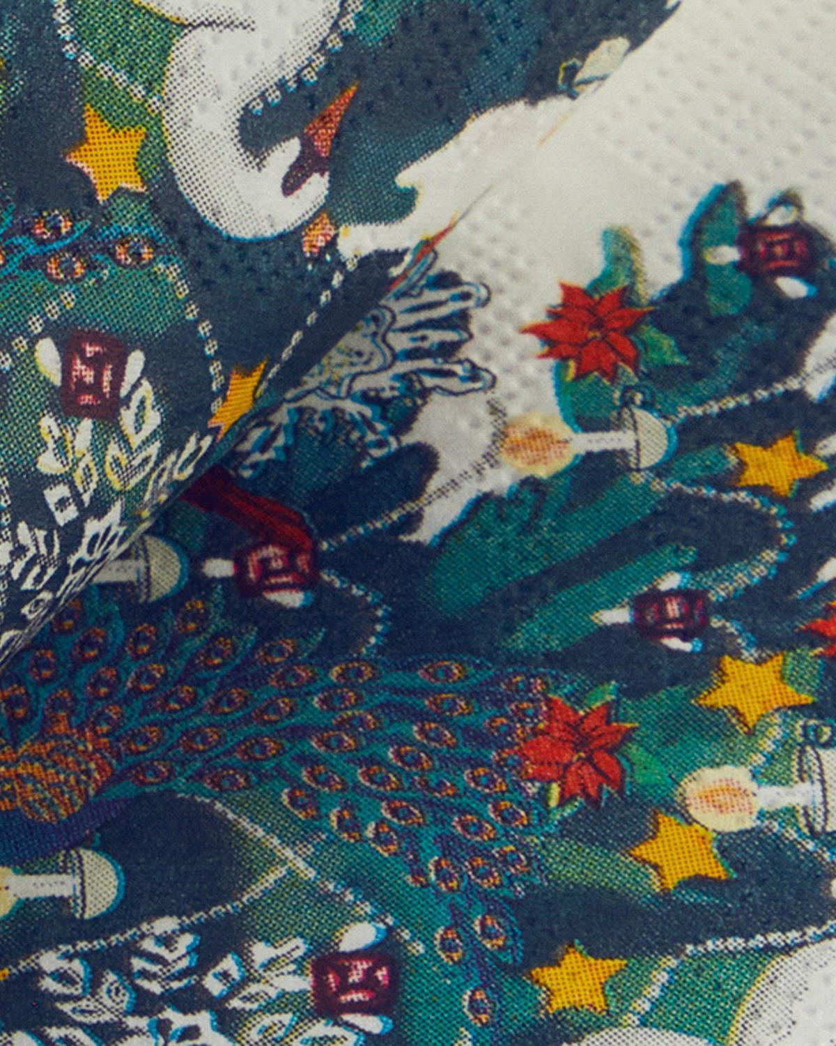 Festive Tree Hârtie Cu 20 Piese Șervețele De Hârtie 33x33 cm Alb