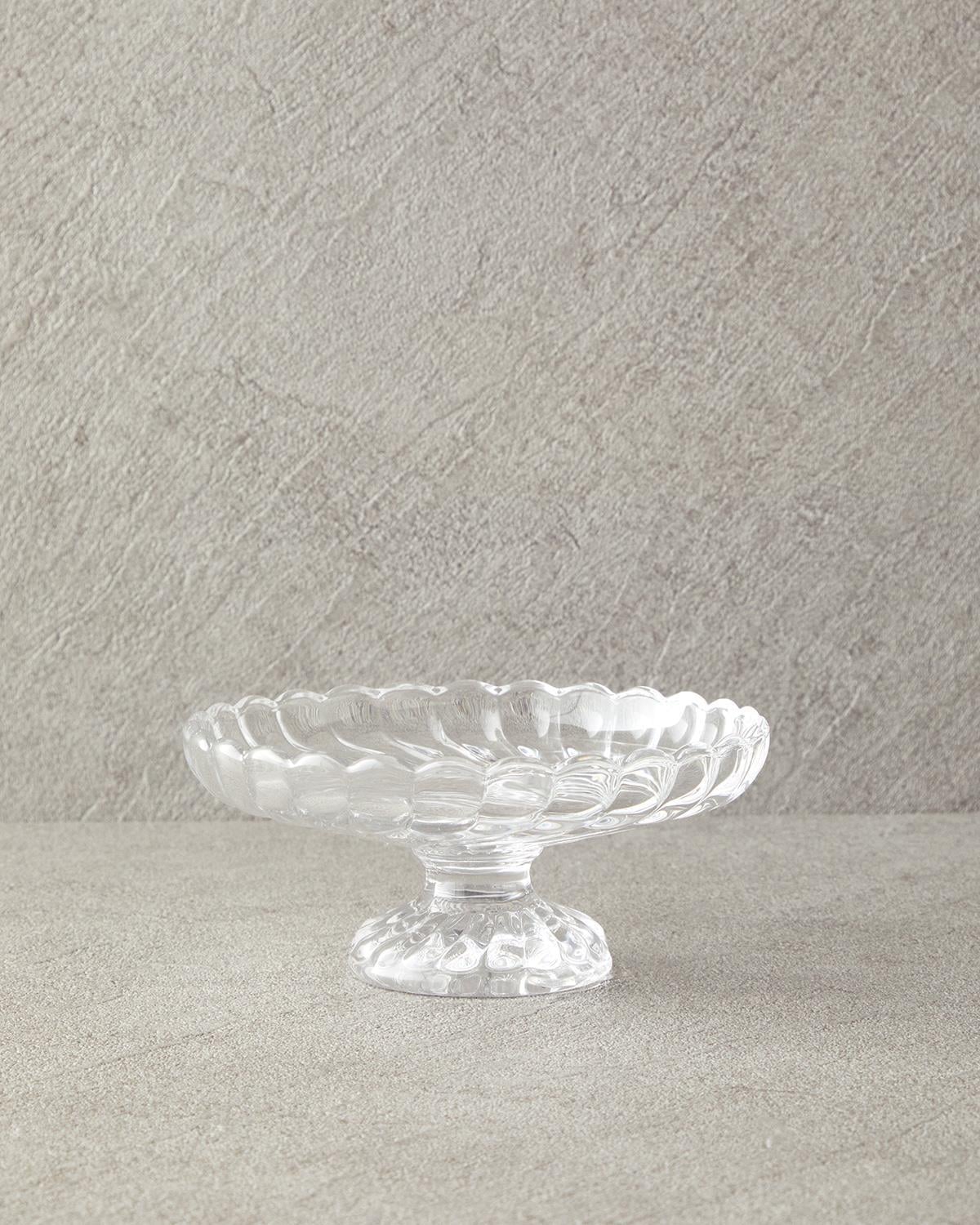 Fiona Glass With Feet Presenter 14,5 cm Transparent