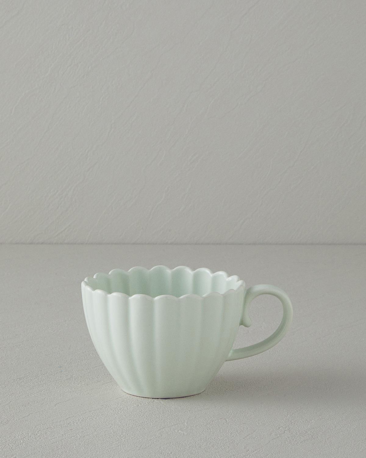Fiore Porțelan Ceașcă 350 ml Mentă