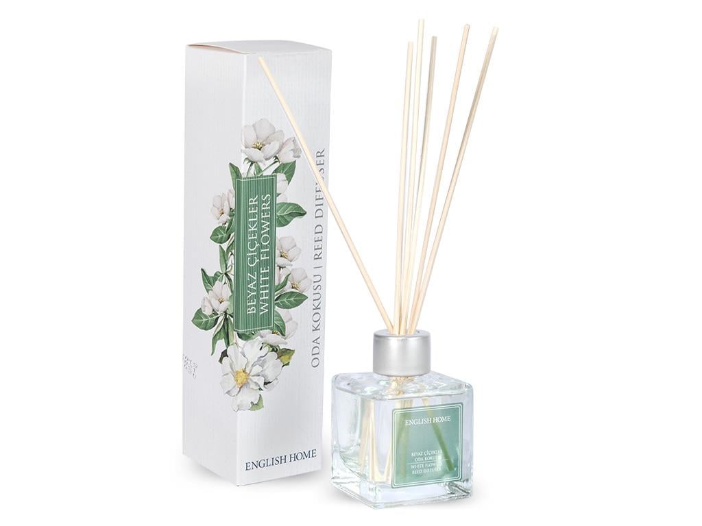 White Flowers Reed Diffuser 100 ml White