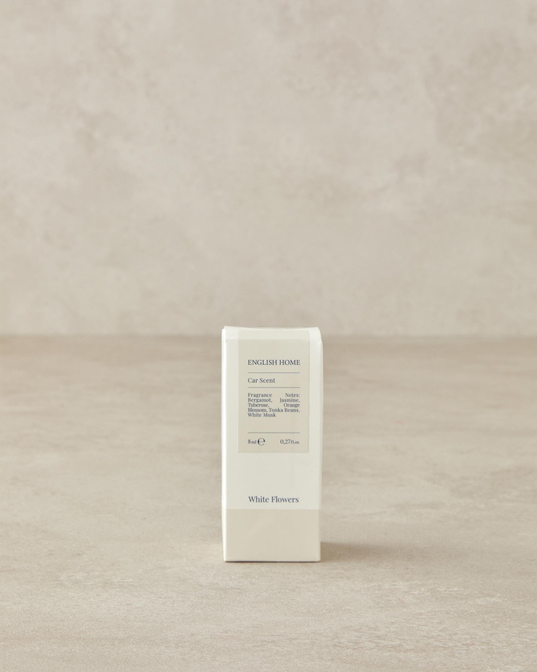 Flori albe Parfum De Mașină 8 ml Bej
