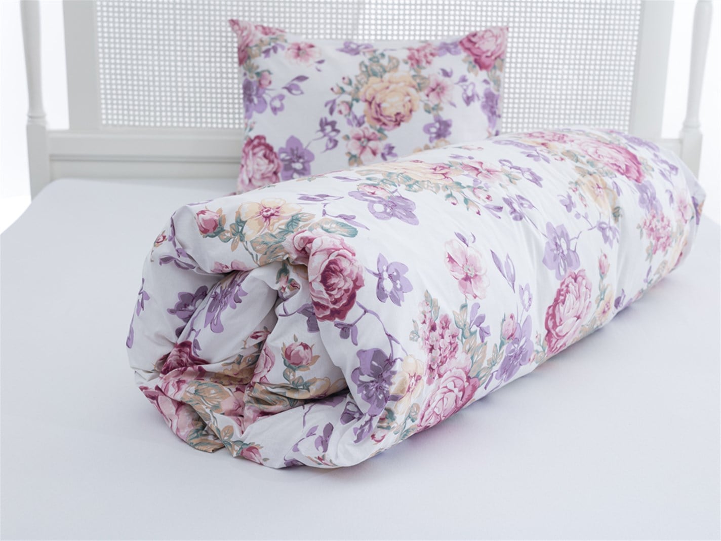 Flori de toamnă  Pentru o persoana 160x220 cm Damson ușor