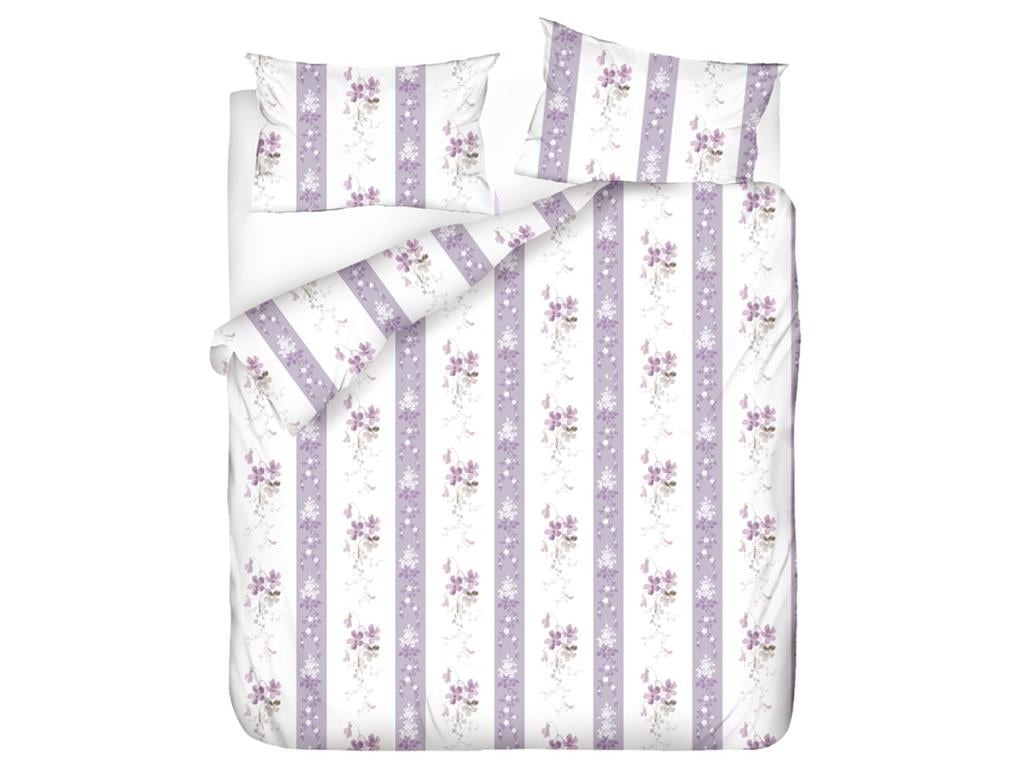 Flori posy Double Person  SET LENJERIE DE PAT 200x220 cm Lilac.