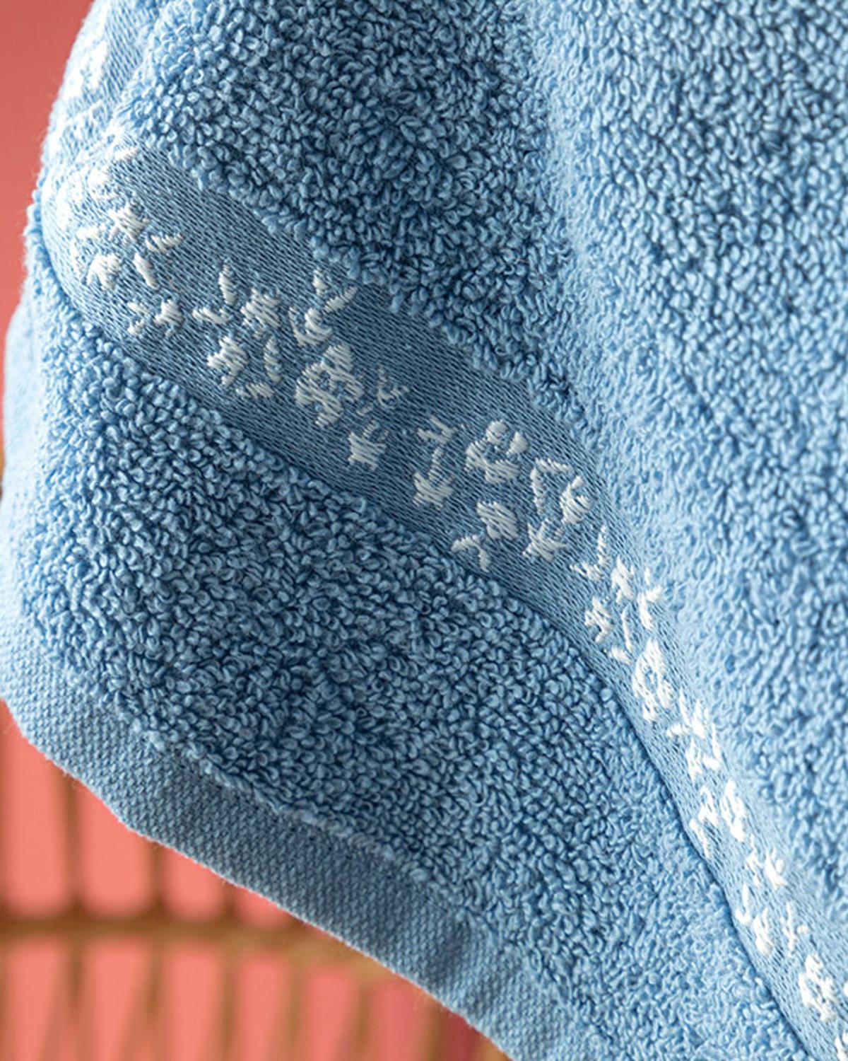 Freesia Cottony Hand Towel 30x40 cm Blue