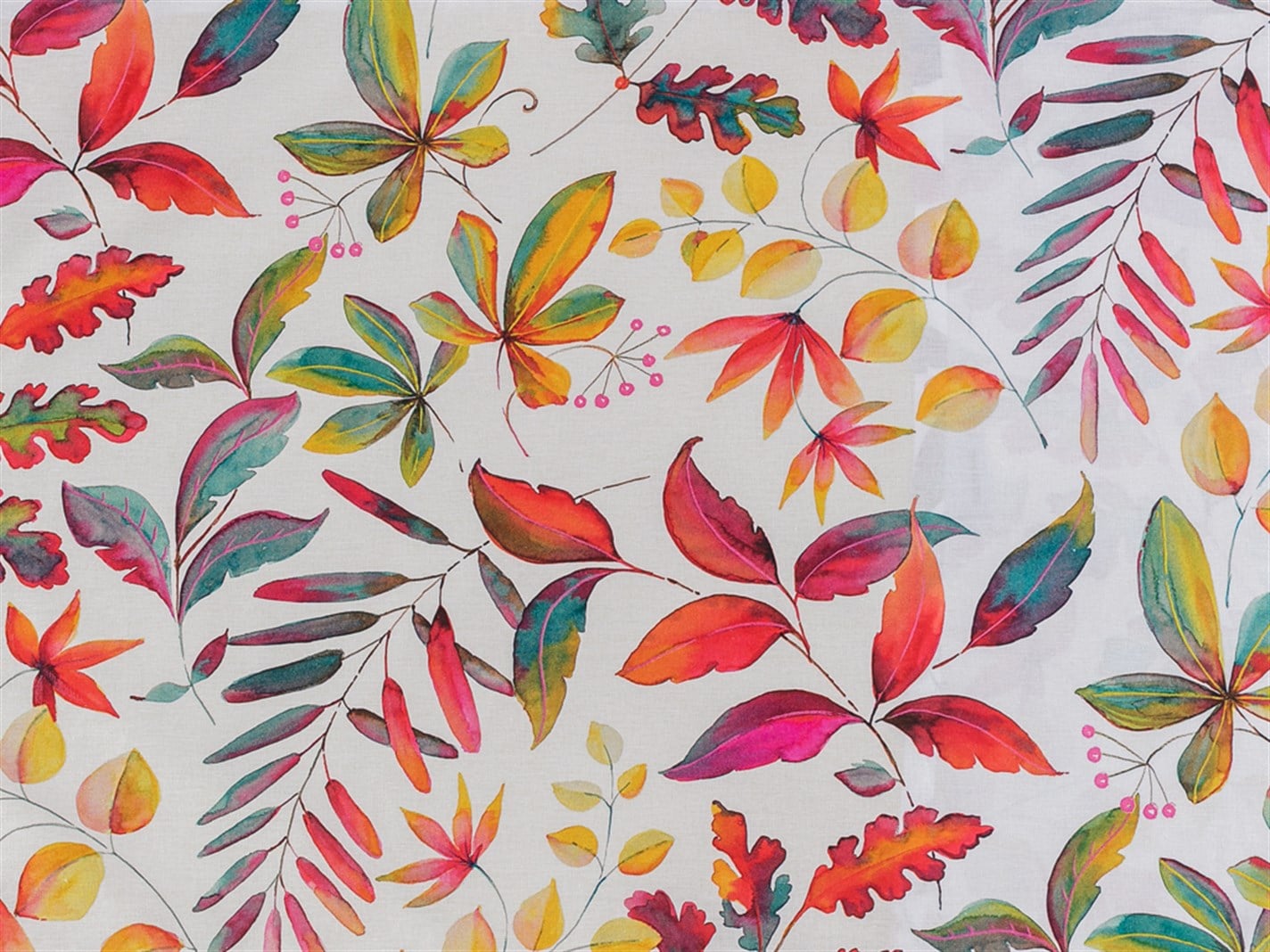 Frunza de toamnă 57 Tel / 144 Numărul de fir 2 set 50x70 cm Galben