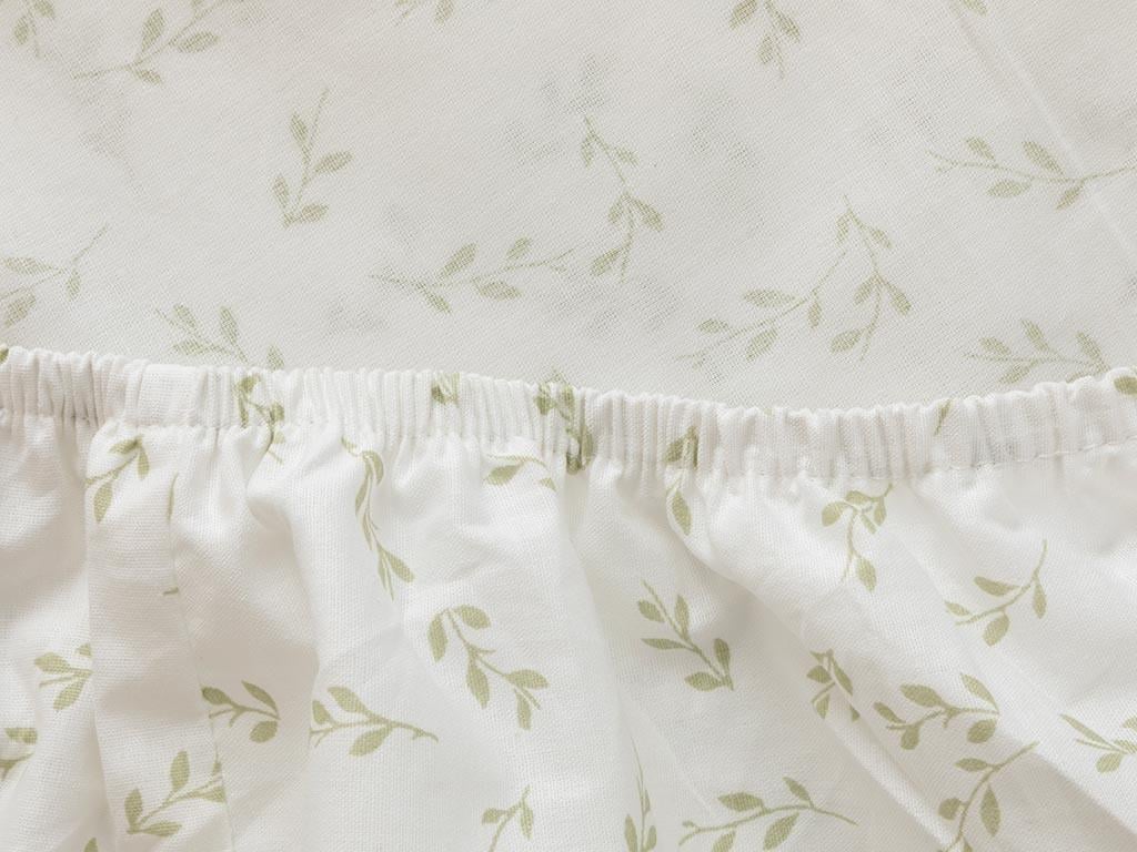 frunzos Cottony For One Person  CEARȘAF ELASTIC 100x200 cm Verde Deschis