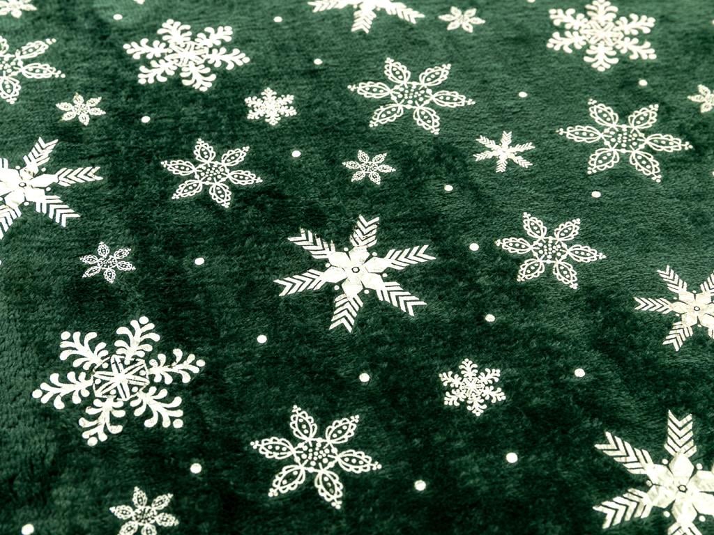 fulg de zăpadă  Ultrasoft  PĂTURĂ TV 130x170 cm Green