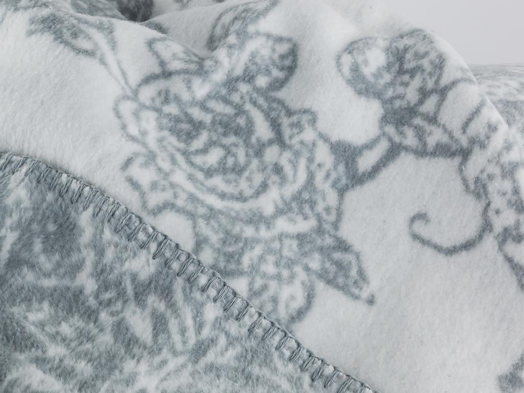 Grădină de lux Cottony For One Person  PĂTURĂ 150x200 cm Gri.