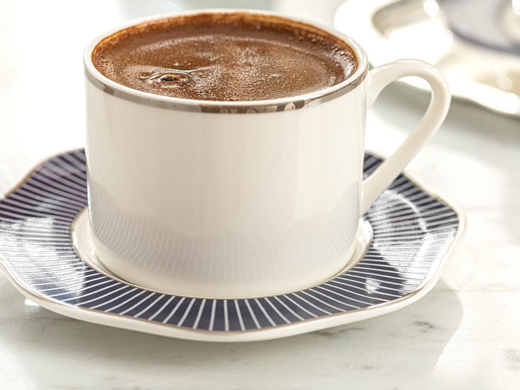 Grace # 4 Parça 2 Kişilik 80 ml Albastru inchis