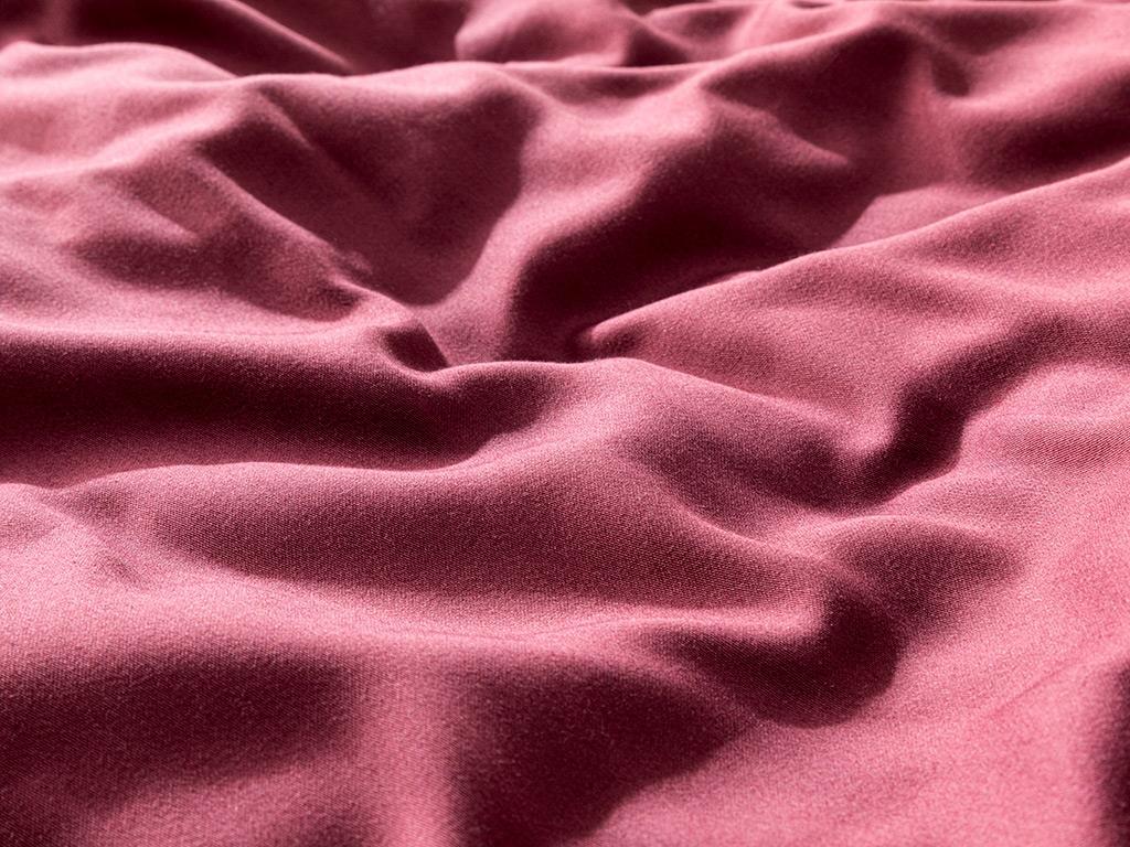 Grandeur  Saten bambus Double Person  SET LENJERIE DE PAT 200x220 cm Damson