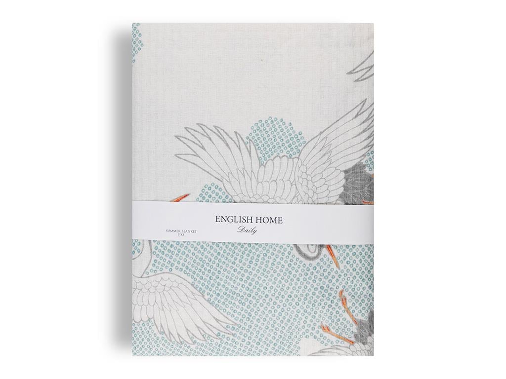 Heron zboară  Cu imprimeu Persoană dublă  CUVERTURĂ 200x220 cm Roz