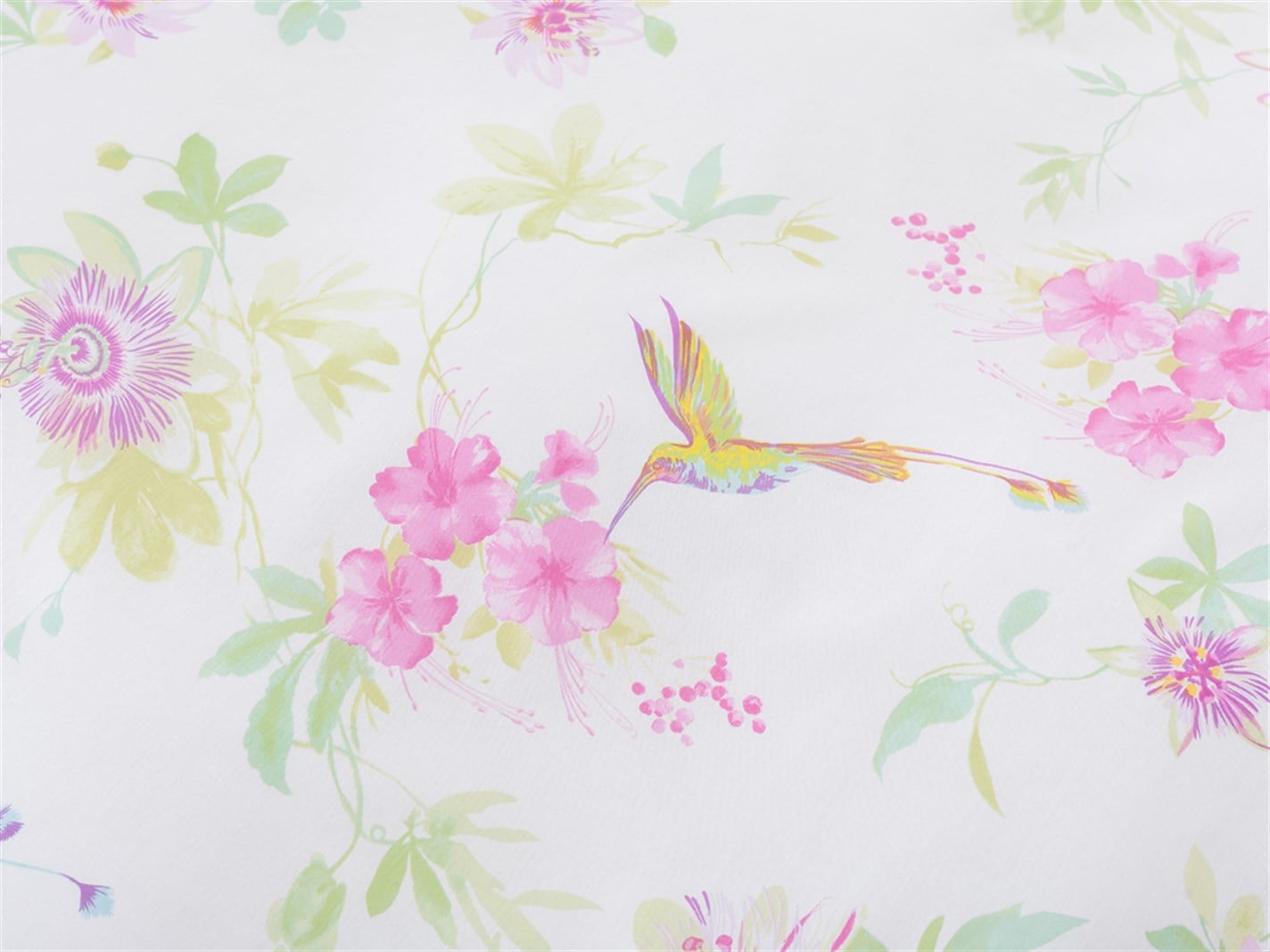 Humming păsări Tipărit Pentru o persoana 160x220 cm Fuschia